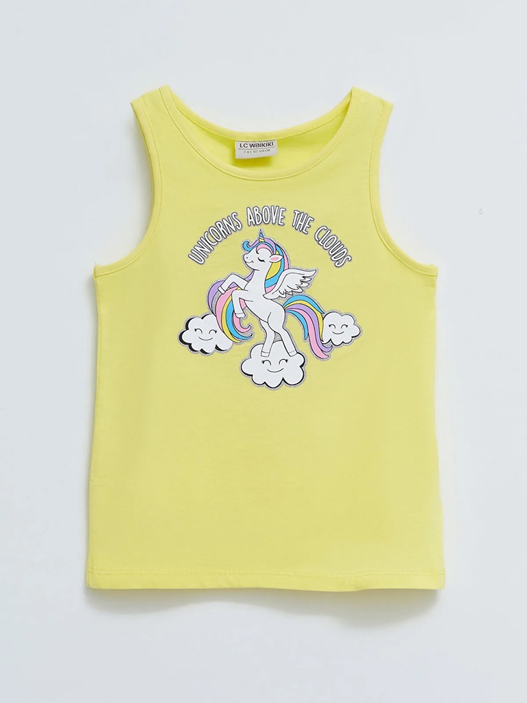 Unicorn Yellow Top