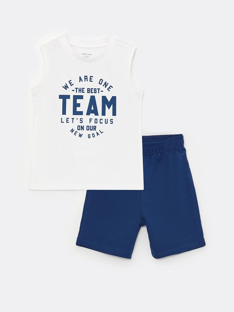 Cotton Set of Top & Short (18-24 months)