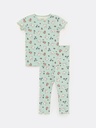 Rabbits Green Pajama