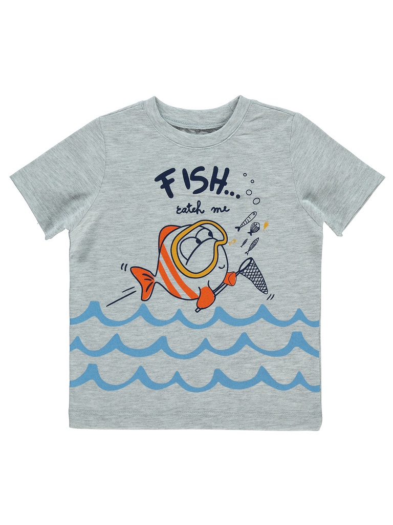 Catch me Grey T-shirt (2-3 years)