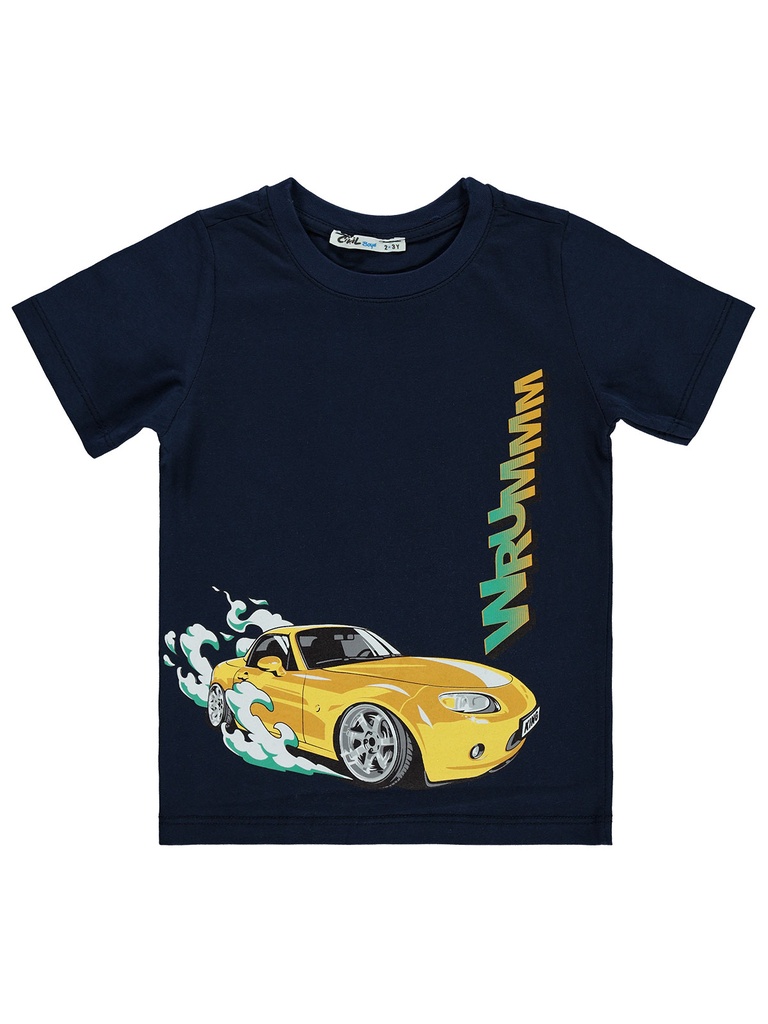 Vrummm Navy Blue T-shirt