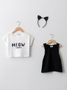 Meaw Top & Headband
