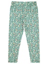Floral Green Legging ( 6-9 years)