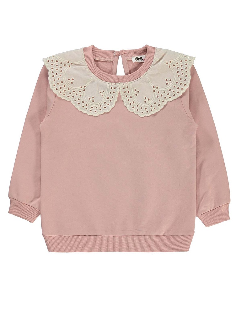 Powder Color Sweatshirt-  (2-5 years)