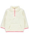 Fuzzy Fluffy White Hoodie