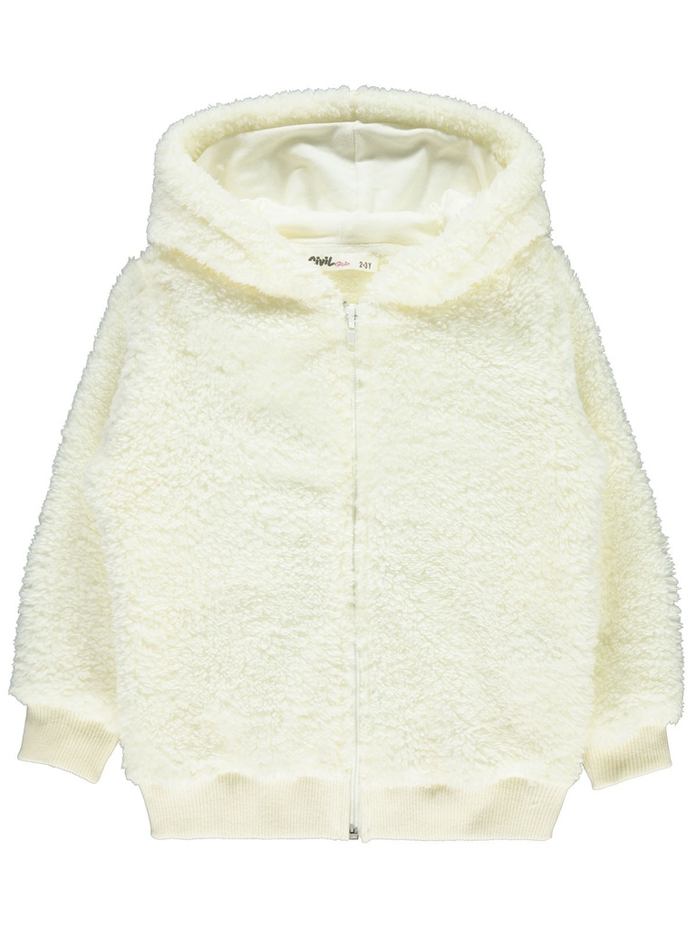 Fuzzy Fluffy off-white Cardigan