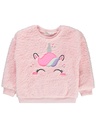 Fuzzy Fluffy Pink Unicorn Sweatshirt