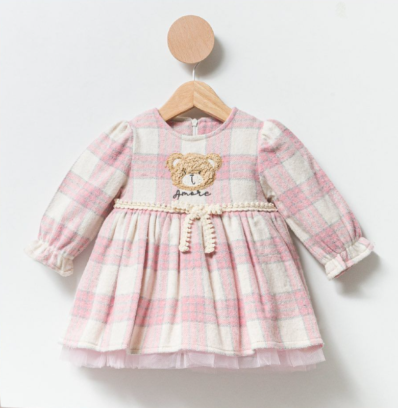 FRIYDA Baby Girl Dress - Pink (6-9 months)