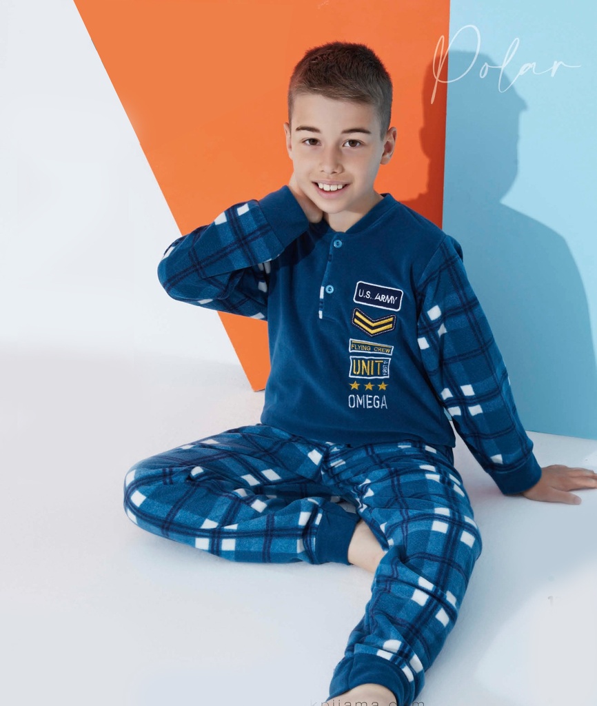 Omega Fleece Boy Pajama (4-7 years)
