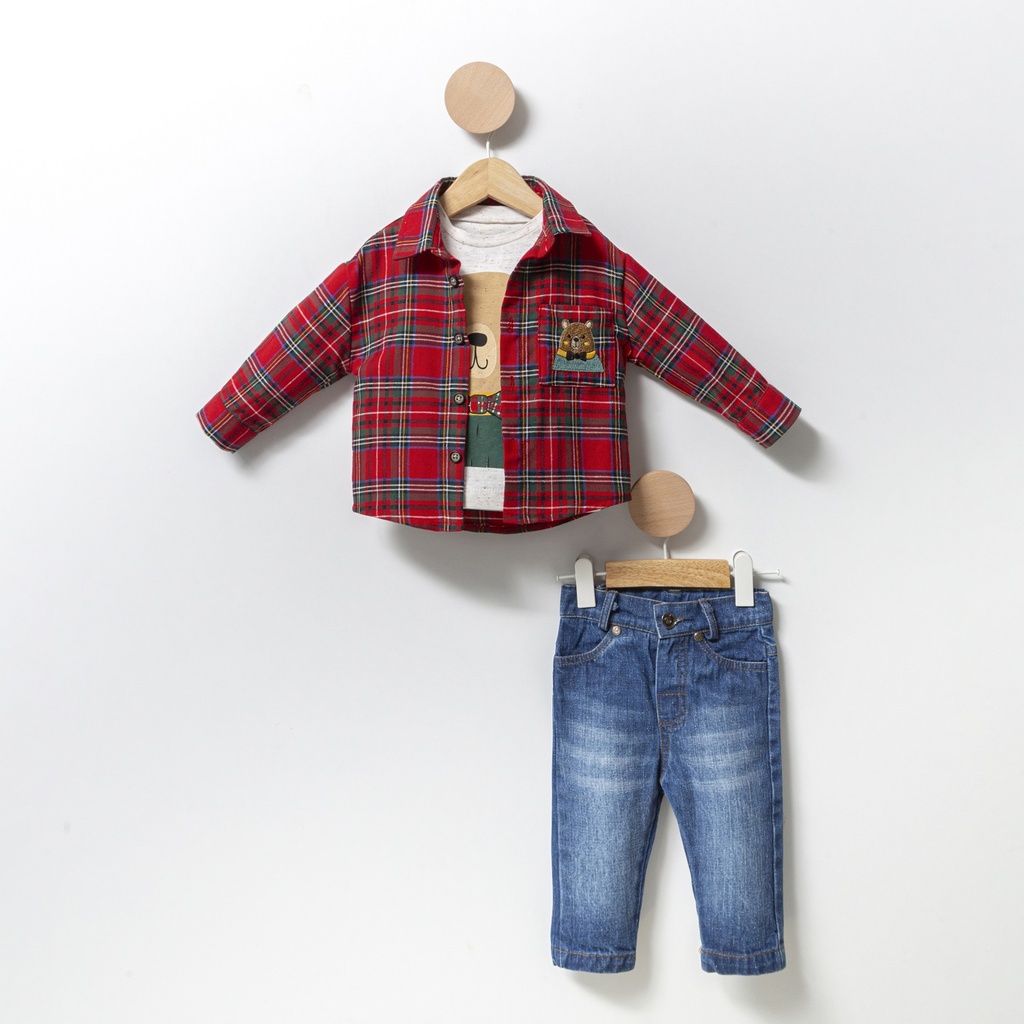 Boy Set of 3 pieces (6-9 months)