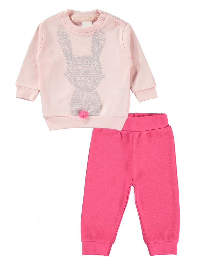 Rabbit Pink Girl Pajama (6-9 months)
