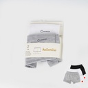 Pack of 2 Boxers- Grey & White Colors