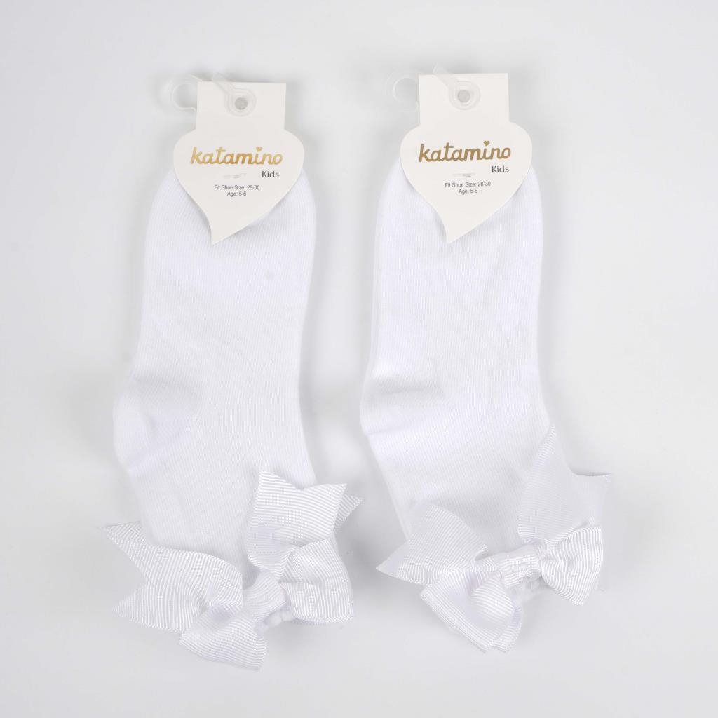 Pack of 2 pairs of White socks (3-4 years)