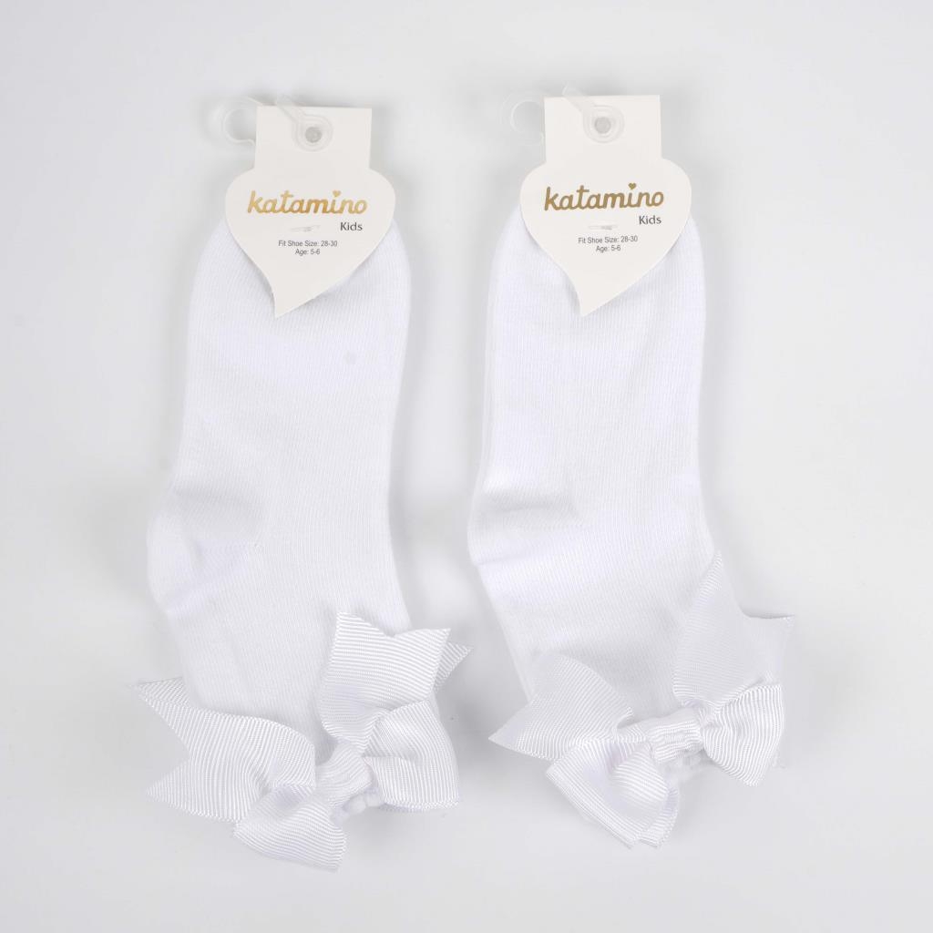 Pack of 2 pairs of White socks