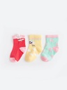 Pack of 3 colored Socks