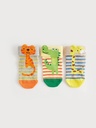 Pack of 3 pairs of socks- Animals Theme