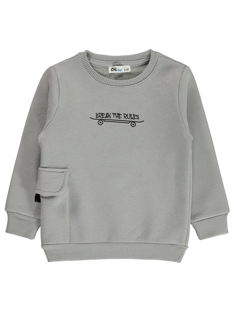 Break the rules Fleece Inside Sweatshirt