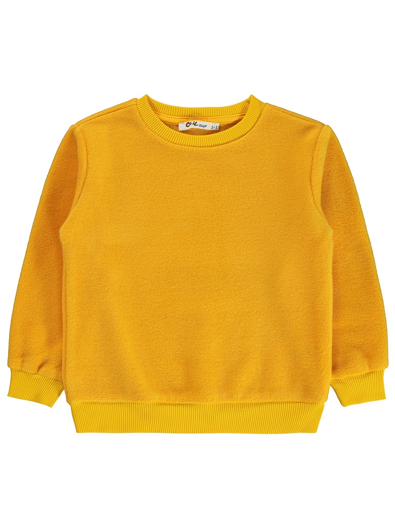 Mustard Fleece Sweatshirt
