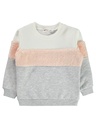 Salmon Grey Fleece inside Sweatshirt