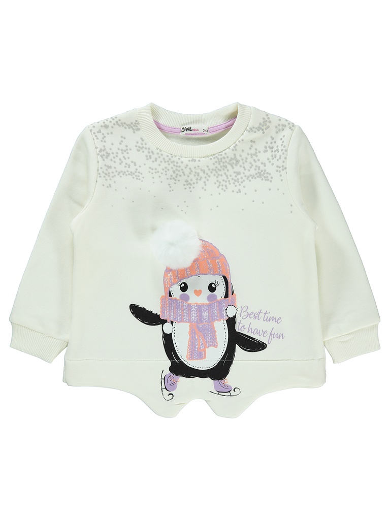 Penguin Fleece inside Sweatshirt
