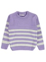 Purple Knitwear Sweater