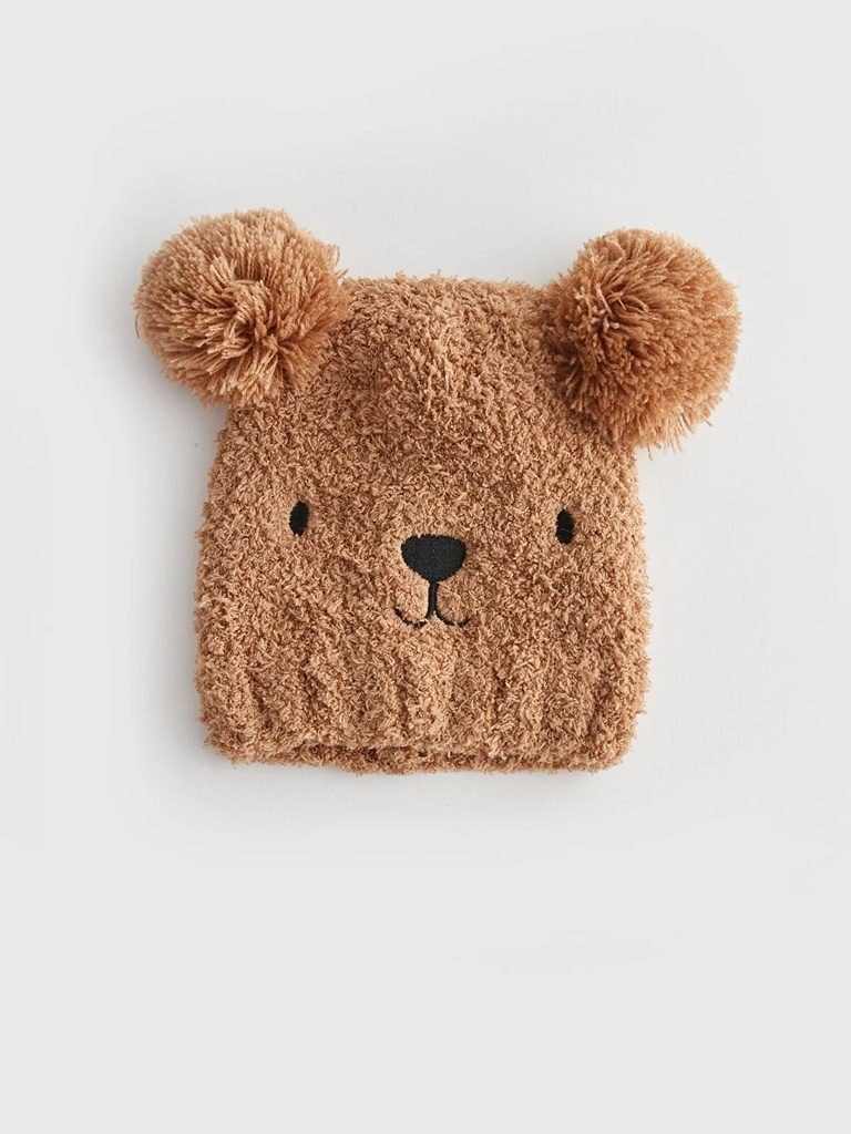Brown Bear Winter Hat (18 months - 3 years)
