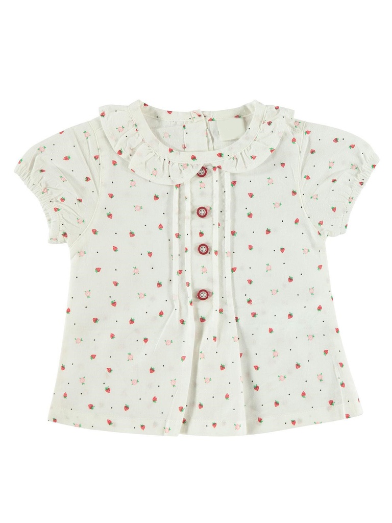 Strawberries Baby Girl Shirt