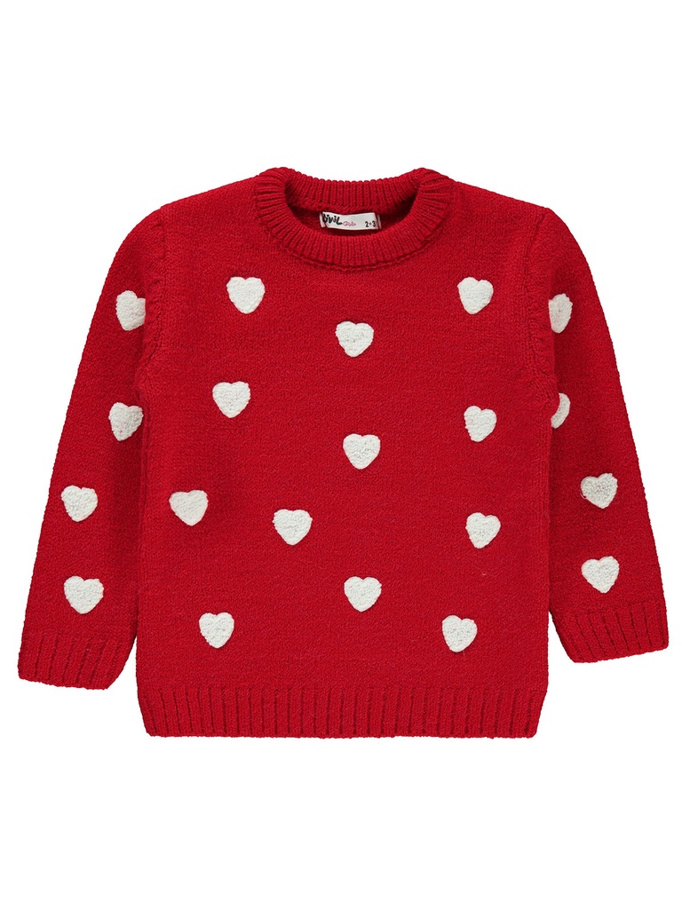 Red knitwear Sweater