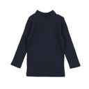 Navy Blue Col Roulé - Low Neck (Fit: One size Smaller)