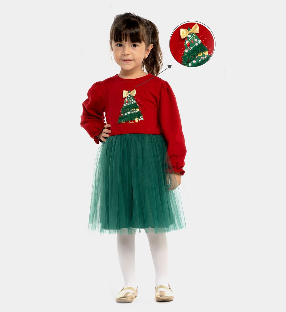 Christmas red & green Dress