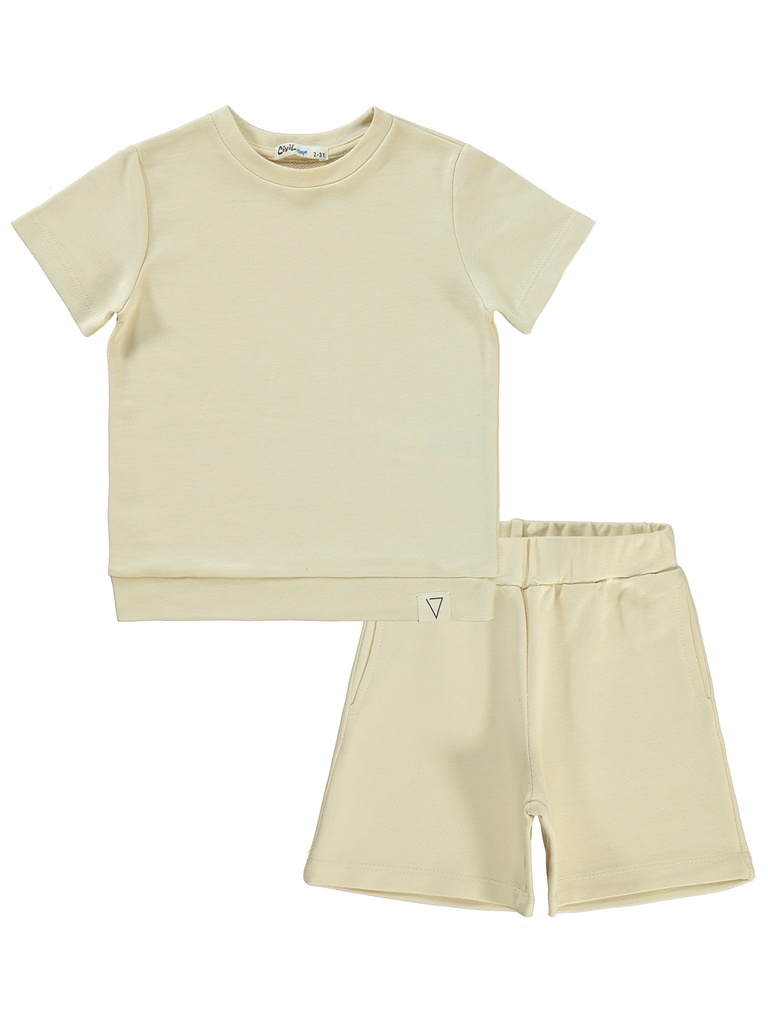 Beige Boy Set