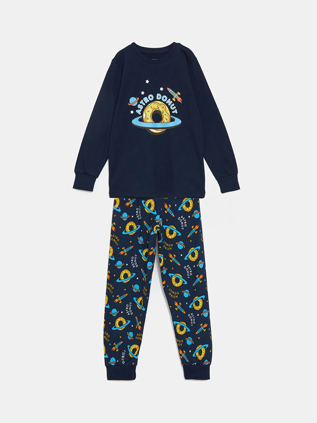 Astro Donut Navy Blue Pajama