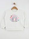 Rainbow Dreams Sweatshirt ( 2-5Y)- White