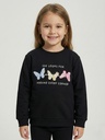 Butterflies Black Sweatshirt ( 2-5Y)