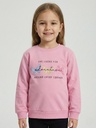 Butterflies Pink Sweatshirt ( 2-5Y) 