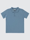 Blue Basic Polo T-shirt (6-9Y)