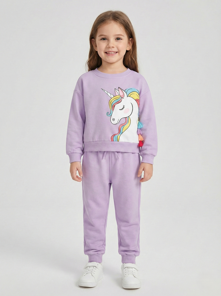 Unicorn Purple Tracksuit (2-5Y) (2-3 years)