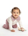 Off-white Baby Collar Blouse and Pants Set