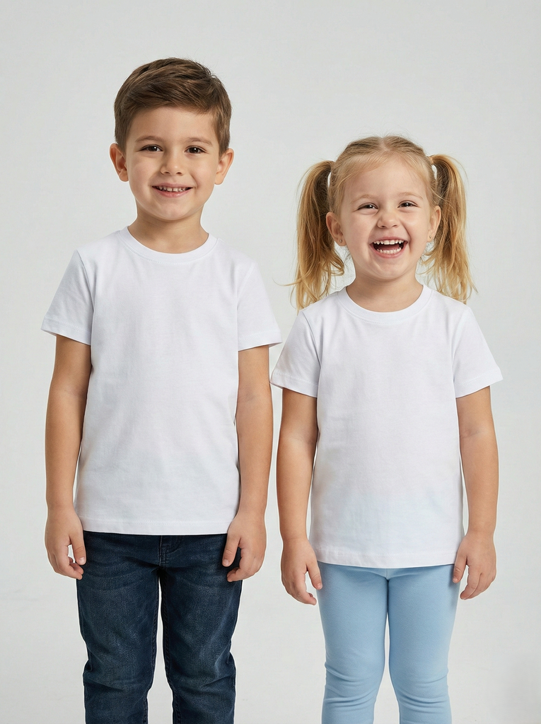 White Basic T-shirt (2-3 years)