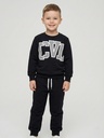 fleece inside Black Boy Tracksuit 