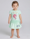Mermaid Green Skirt Set