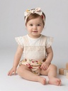 Floral Romper & head piece