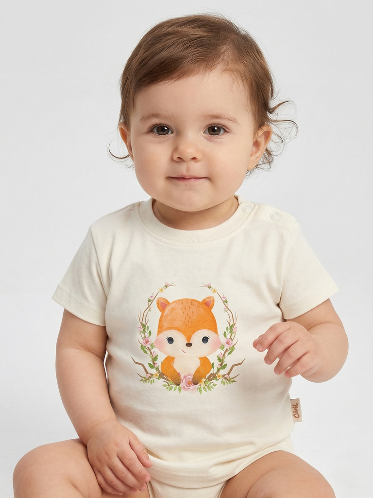 Off-white Baby Girl T-shirt (3-6 months)