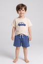 Blue-Retro Car Boy Set