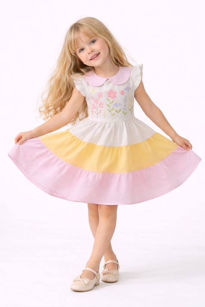Flowers Dress (3-4 years)