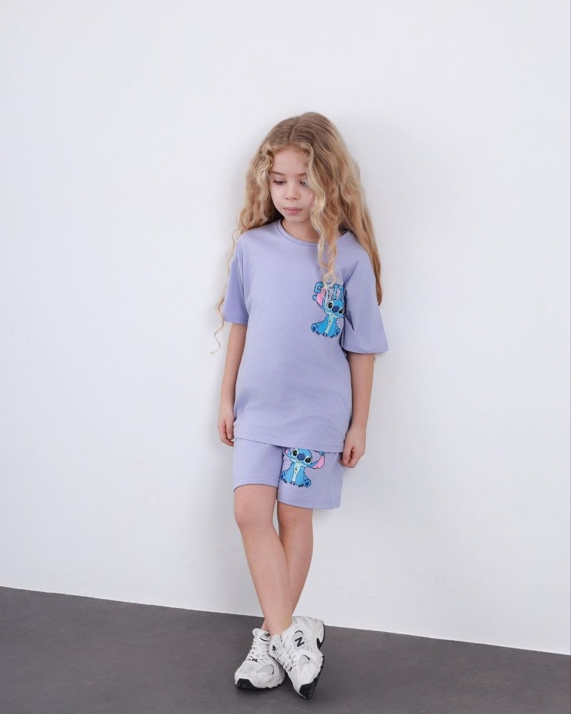 Stitch Purple Set  (3-4 years)