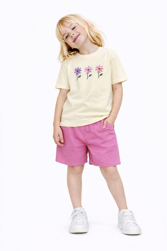 Pink Floral Muslin Set (3-4 years)