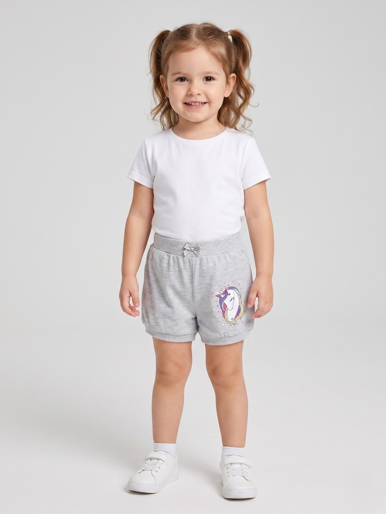 Unicorn Grey Short