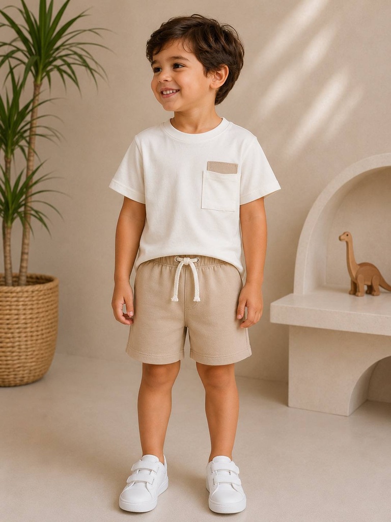 Beige Boy Set (1 year)