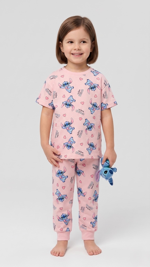 Stitch Pink Pajama (3-4 years)
